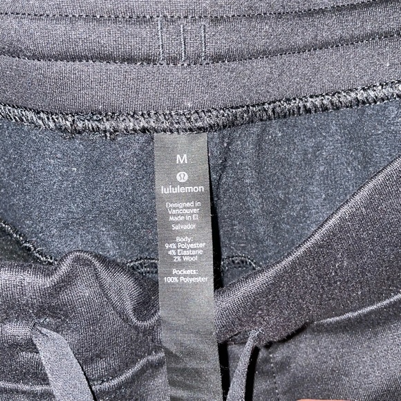 Lululemon City Sweat Joggers *Thermo Black, Size M - Picture 4 of 6